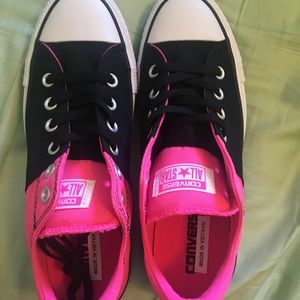 Converse pink/black